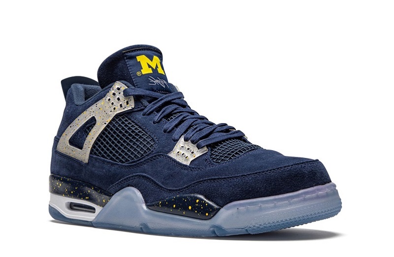 Air Jordan 4 Retro &Quot;Michigan Wolverines&Quot; Pe