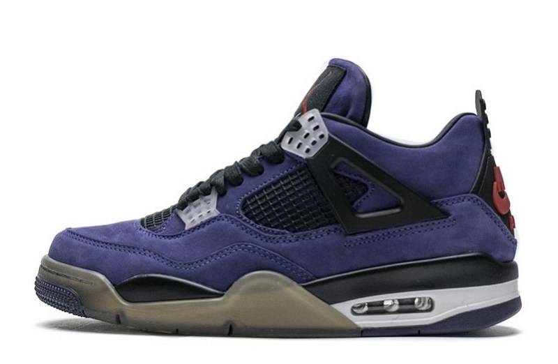 Travis Scott (TS) x Air Jordan 4 "Purple"