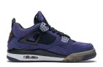 Travis Scott (TS) x Air Jordan 4 "Purple"