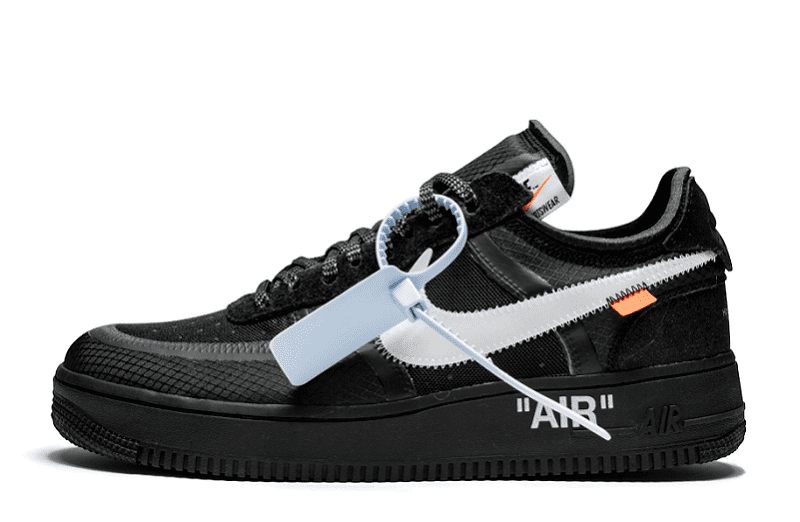 Off-White Air Force 1S Low “Black”