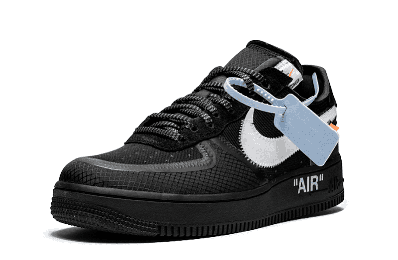 Off-White Air Force 1S Low “Black”