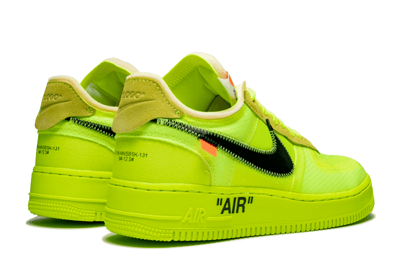 Unique Off-White Air Force Ones 1 Low “Volt”