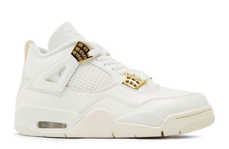 Wmns Air Jordan 4 Retro &Quot;Metallic Gold&Quot;