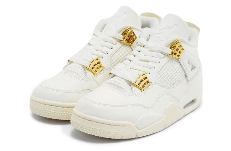 Wmns Air Jordan 4 Retro &Quot;Metallic Gold&Quot;