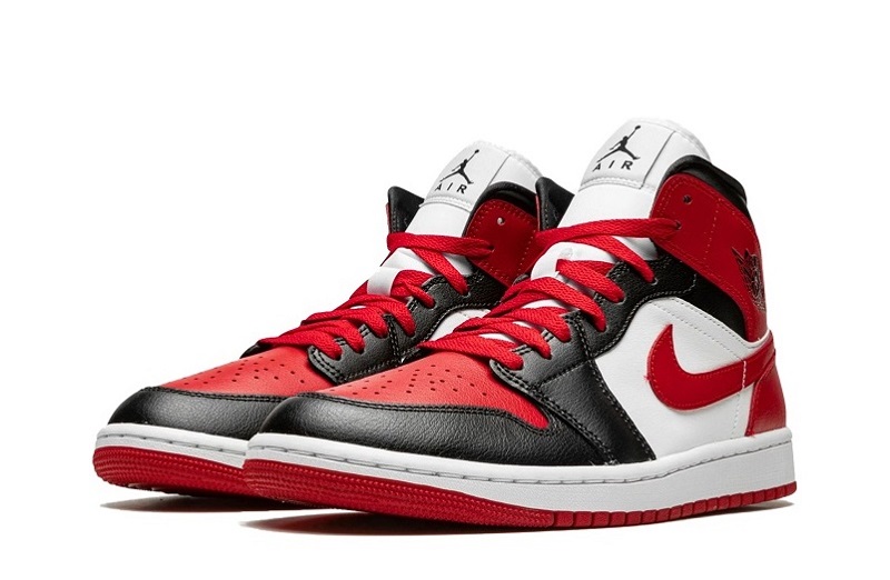 Wmns Air Jordan 1 Mid &Quot;Alternate Bred Toe&Quot;