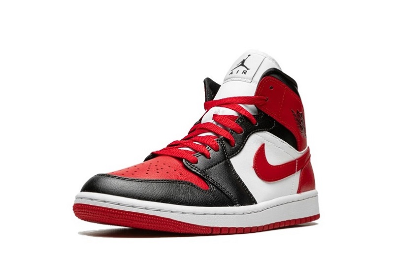 Wmns Air Jordan 1 Mid &Quot;Alternate Bred Toe&Quot;