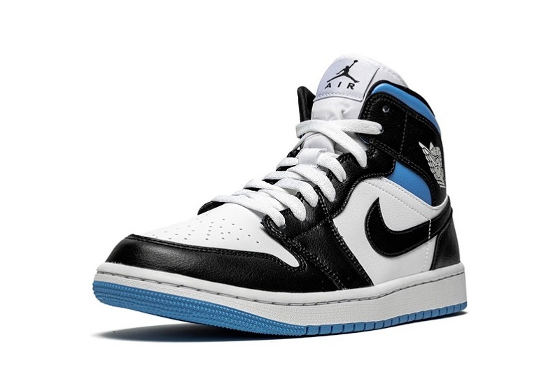 Wmns Air Jordan 1 Mid &Quot;University Blue&Quot;