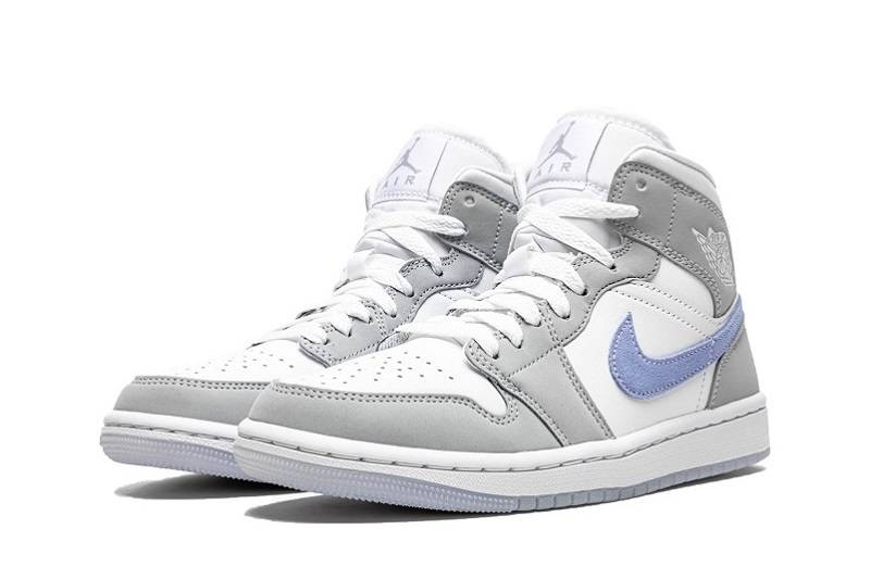 Air Jordan 1 &Quot;Wolf Grey/Aluminum&Quot; Mid