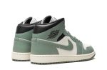 Wmns Air Jordan 1 Mid "Jade Smoke"