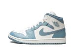 Wmns Air Jordan 1 Mid "University Blue"