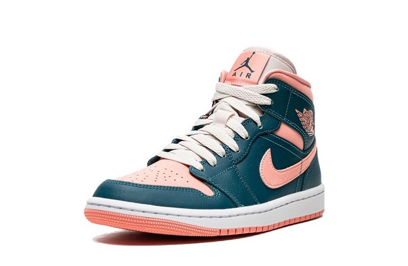 Wmns Air Jordan 1 Mid &Quot;Dark Teal Green&Quot;