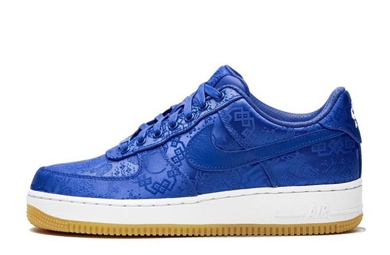 CLOT Air Force 1 Low "Blue Silk"