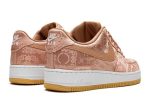 Replica CLOT x Air Force 1 Low Premium “Rose Gold Silk”