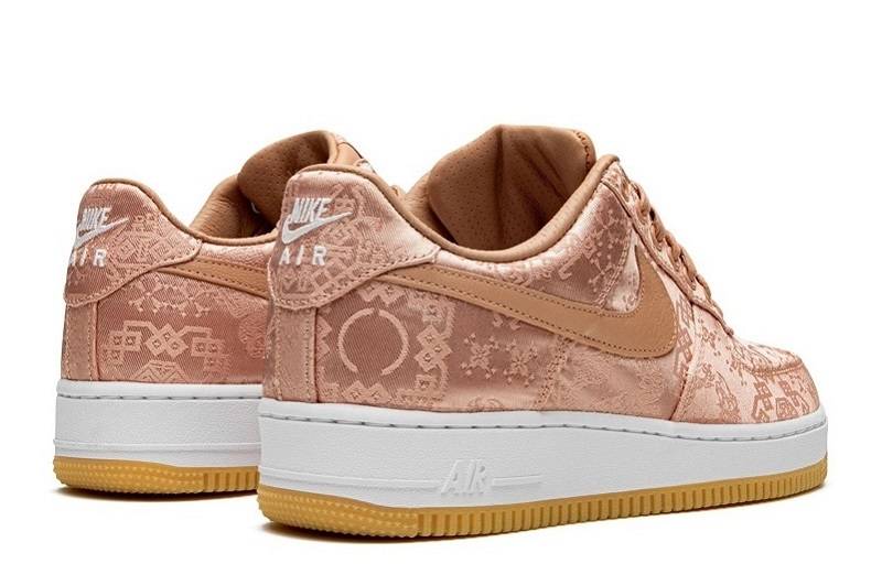 Replica Clot X Air Force 1 Low Premium “Rose Gold Silk”