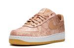 Replica CLOT x Air Force 1 Low Premium “Rose Gold Silk”