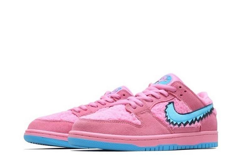 Grateful Dead X Sb Dunk Low “Pink Bear”