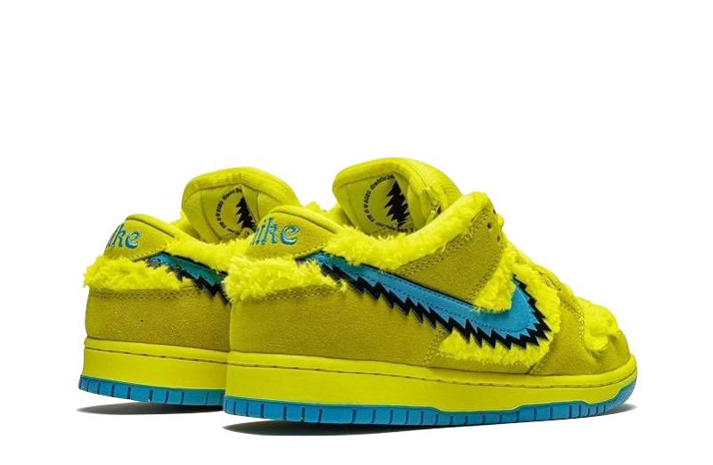 Grateful Dead X Sb Dunk Low “Yellow Bear”