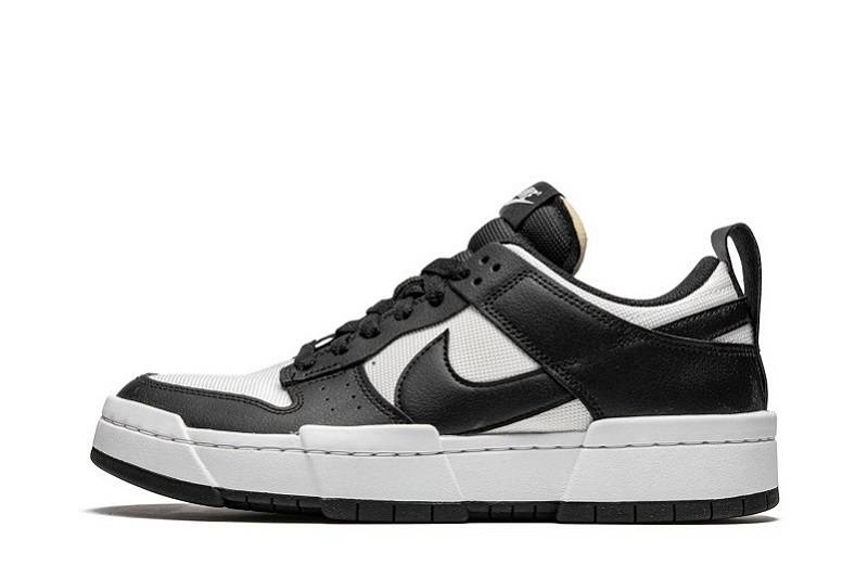 Dunks Low Disrupt "Black White"