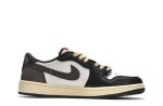 Travis Scott Jordan 1 “Mocha Black” Low