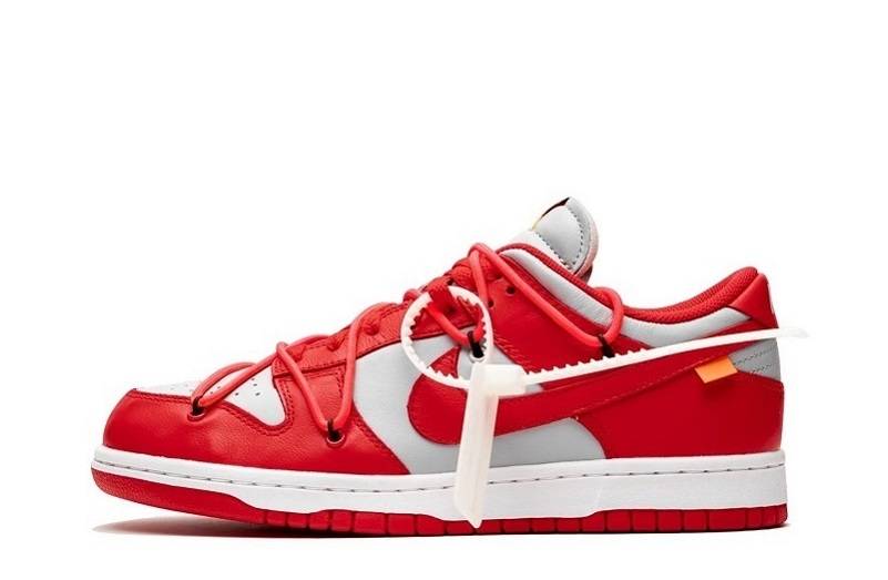 Off-White Dunk Low “University Red”