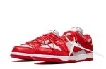 Off-White Dunk Low “University Red”