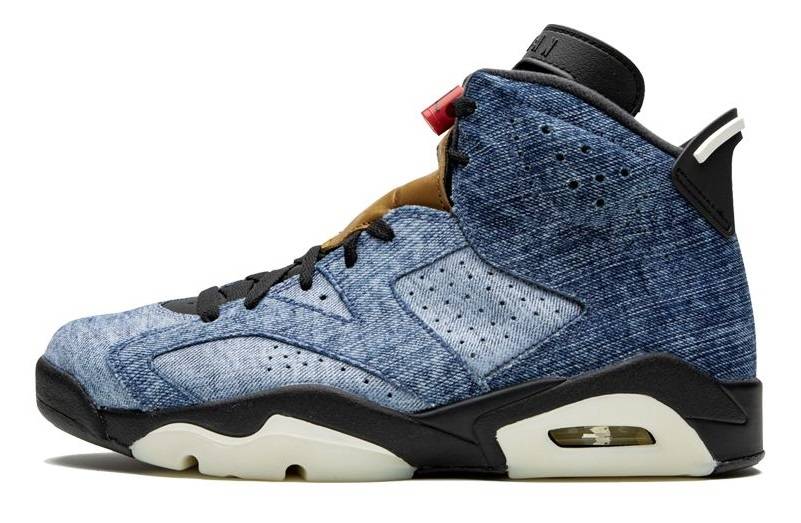 Air Jordan 6 &Quot;Black Washed Denim&Quot;