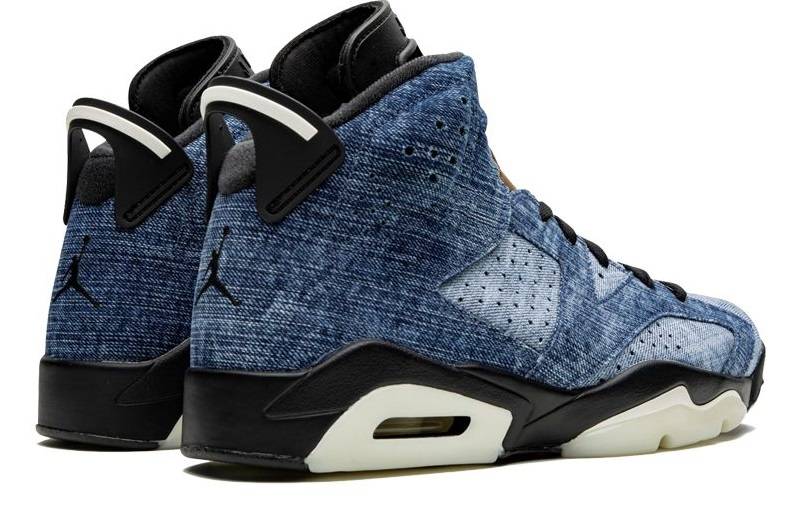 Air Jordan 6 &Quot;Black Washed Denim&Quot;