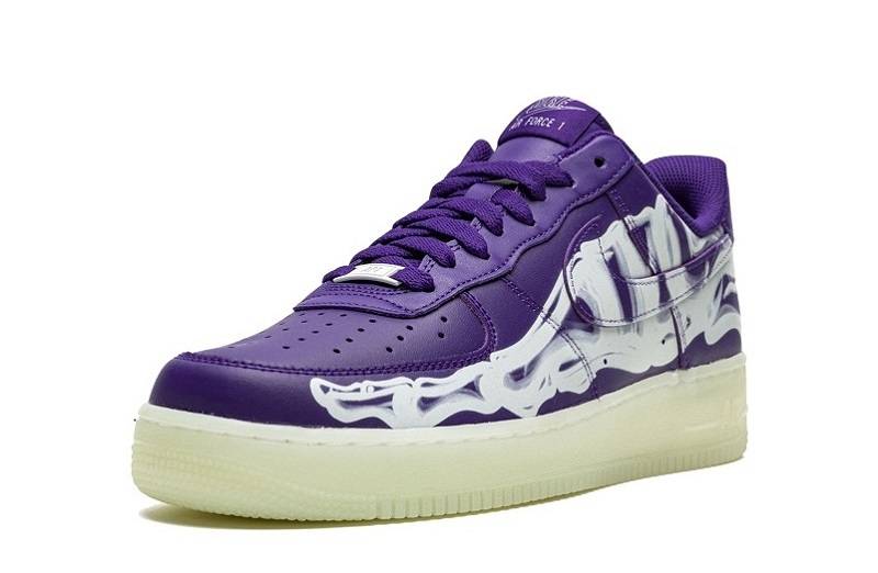 Nike Air Force 1 “Purple Skeleton”