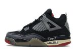 Off-White x Air Jordan 4 "Bred"