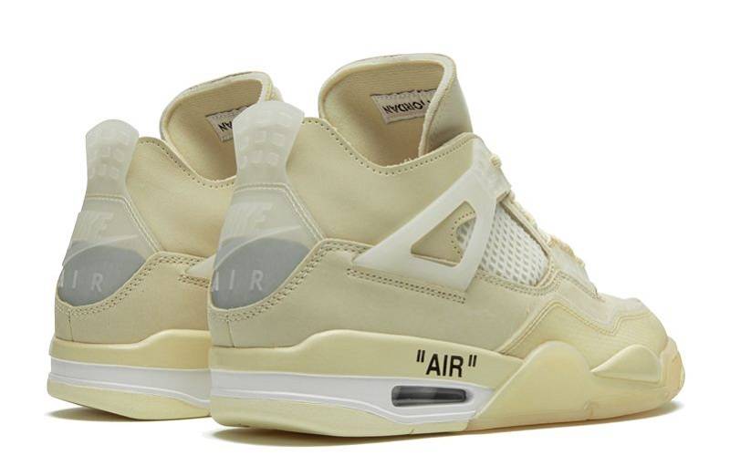 Off-White X Air Jordan 4 “Sail”