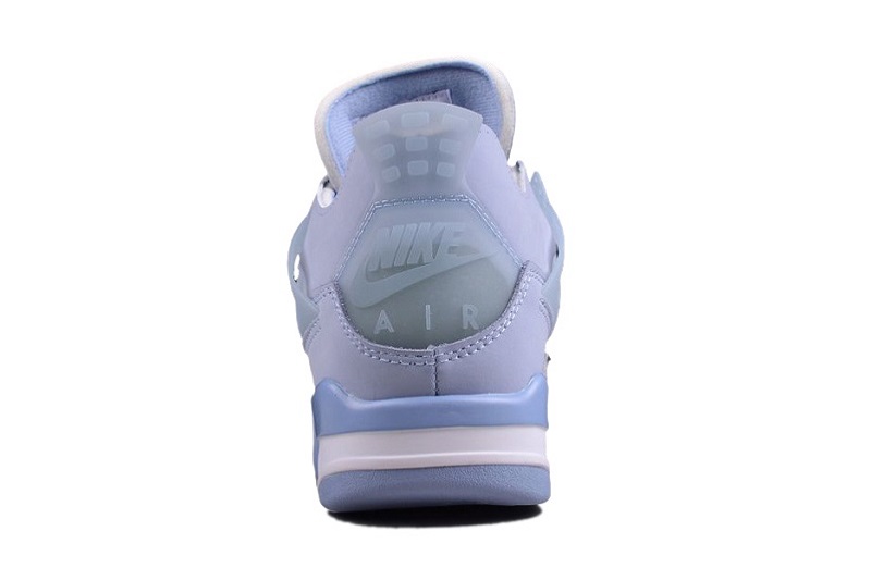 Off-White X Air Jordan 4 Retro Sp &Quot;Blue Purple&Quot;