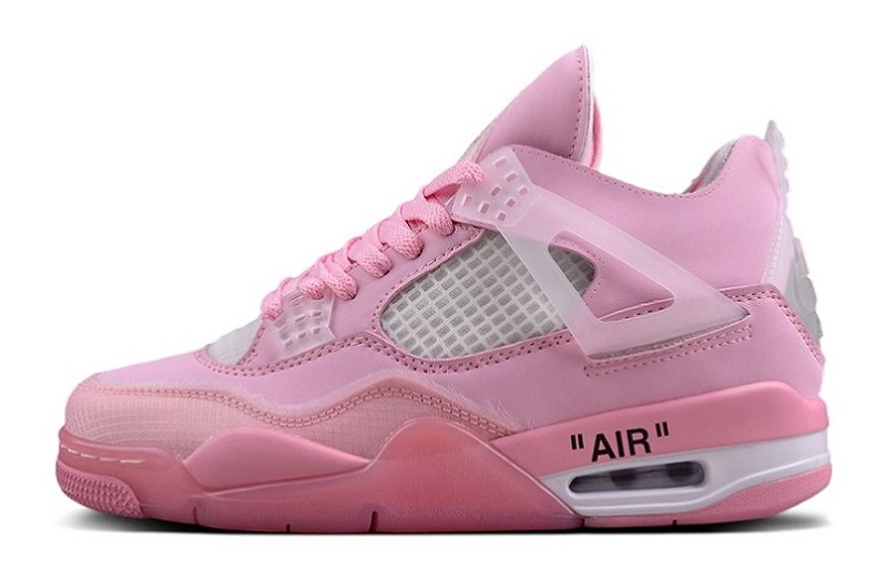 Off-White x Air Jordan 4 Retro SP "Pink"