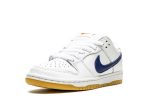 Nike SB Dunk Low "Orange Label White Navy"