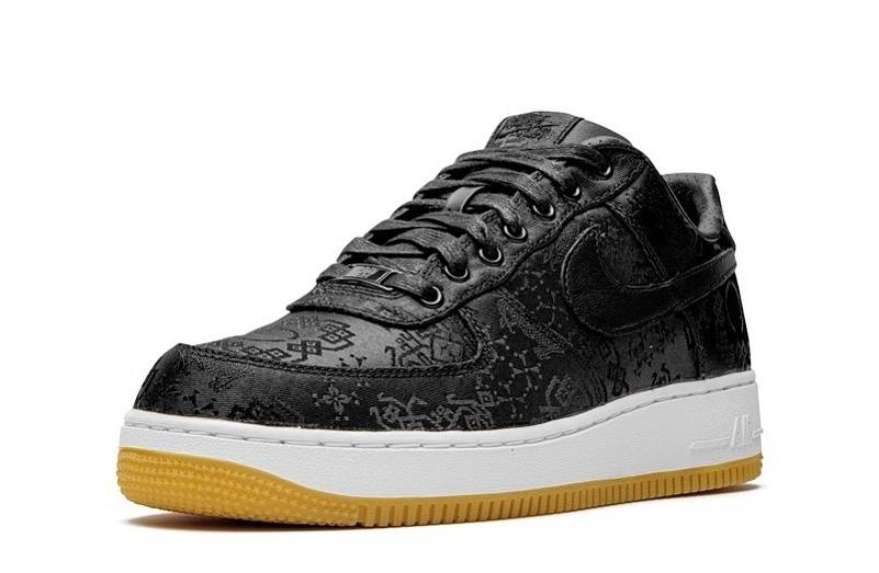 Fragment Clot Air Force 1 “Black Silk”