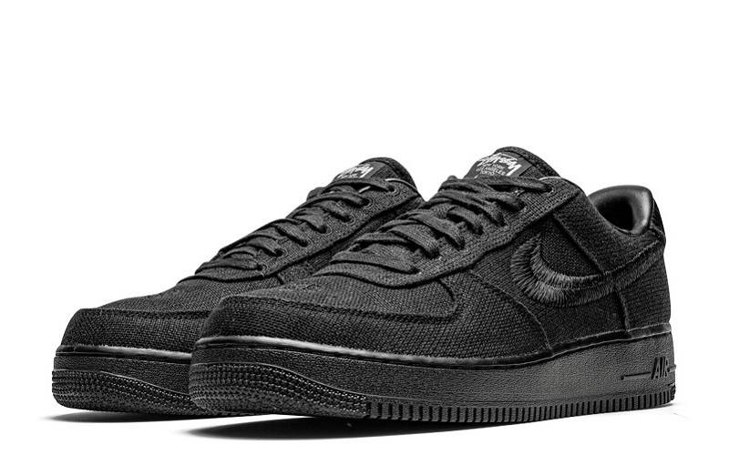 Stussy X Air Force 1 Low &Quot;Black&Quot;