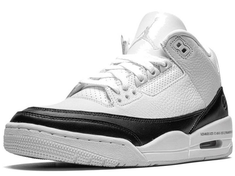 Fragment X Air Jordan 3 &Quot;White/Black&Quot;