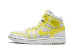 Wmns Air Jordan 1 Mid LX "Off White Opti Yellow"