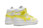 Wmns Air Jordan 1 Mid LX "Off White Opti Yellow"