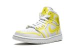 Wmns Air Jordan 1 Mid LX "Off White Opti Yellow"