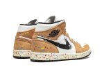 Air Jordan 1 Mid SE "Brushstroke Paint Splatter"