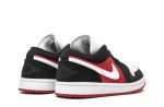 Wmns Air Jordan 1 Low "Gym Red Black"