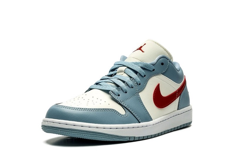 Wmns Air Jordan 1 Low &Quot;Blue Whisper Dune Red&Quot;