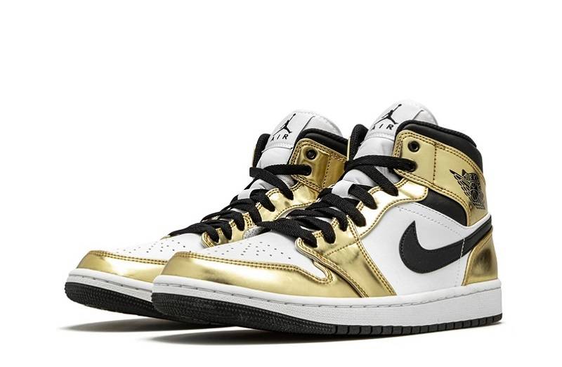 Air Jordan 1 Mid “Metallic Gold”