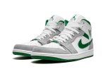 Air Jordan 1 Mid SE "Grey Pine Green"