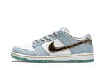 Sean Cliver x SB Dunk Low "White Blue"