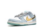 Sean Cliver x SB Dunk Low "White Blue"