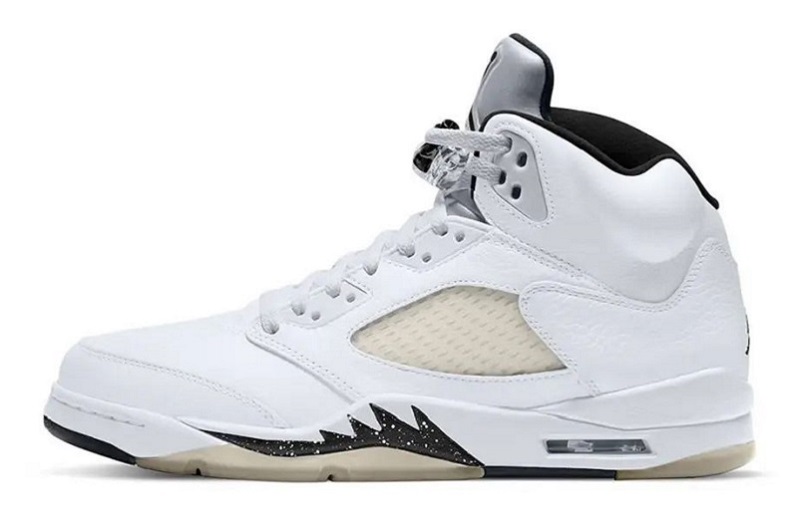 Air Jordan 5 Retro "White Black"