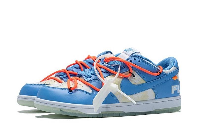 Off-White X Futura X Dunk Low Sb &Quot;Unc&Quot;