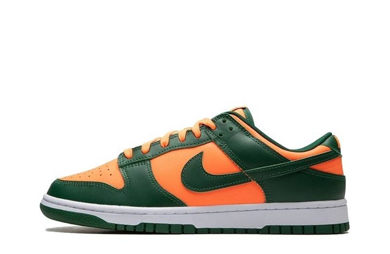 Nike Dunk Low "Miami Hurricanes"