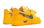 Off-White x Air Force 1 Low "Lemonade" “University Gold”